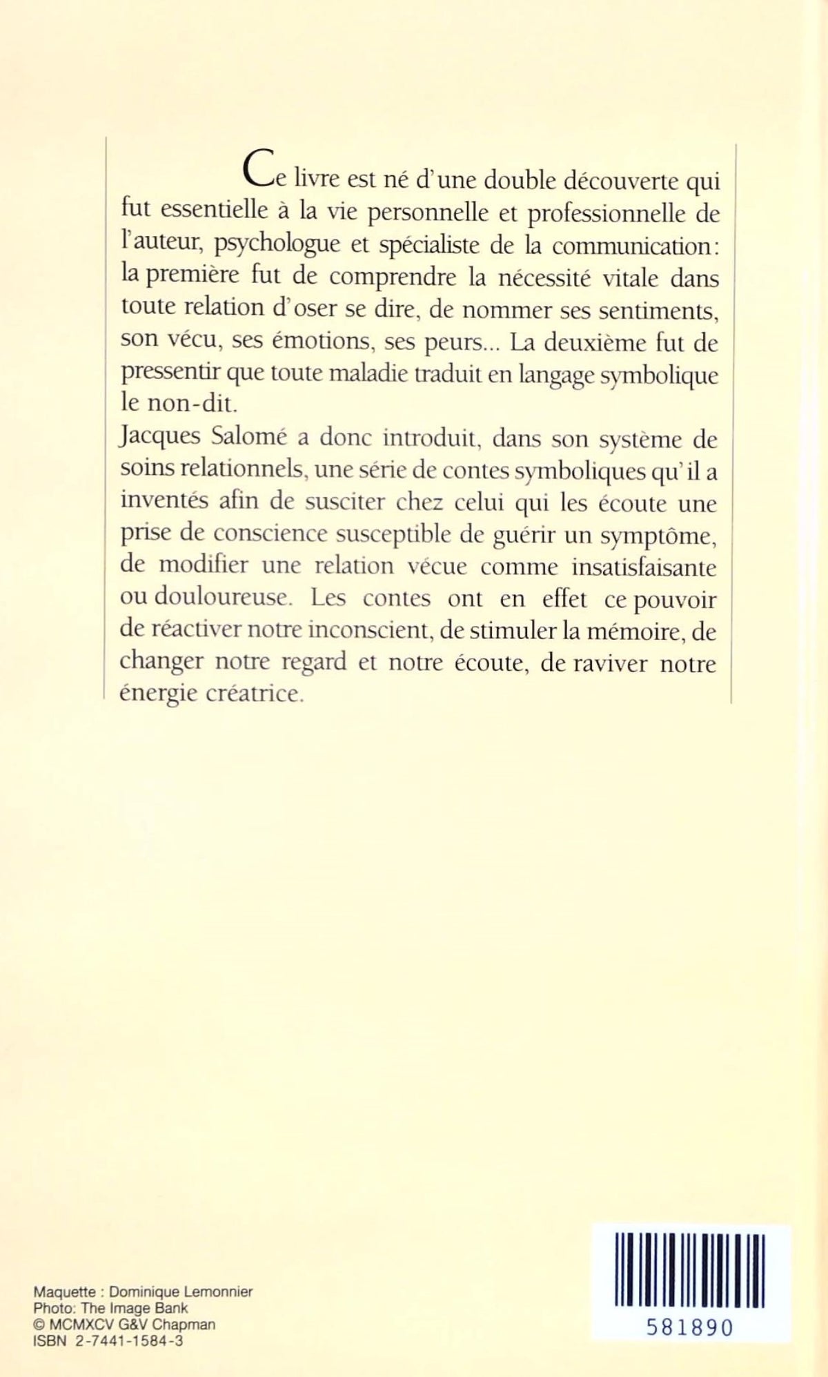 Livre Contes à guérir, Contes à grandir (Jacques Salomé) (Livre d'occasion) - ISBN 2744115843