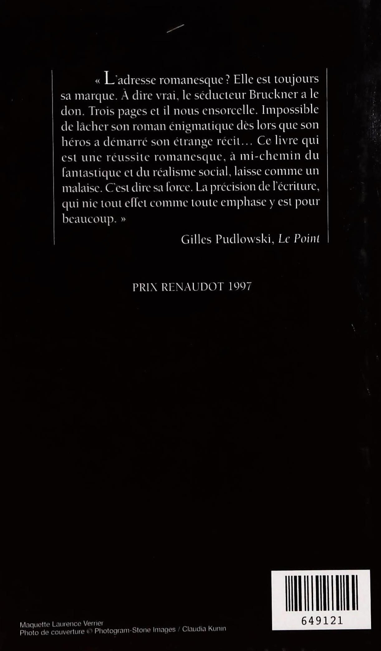 Livre Les voleurs de beauté - Pascal Bruckner (Livre d'occasion) - ISBN 2744118508