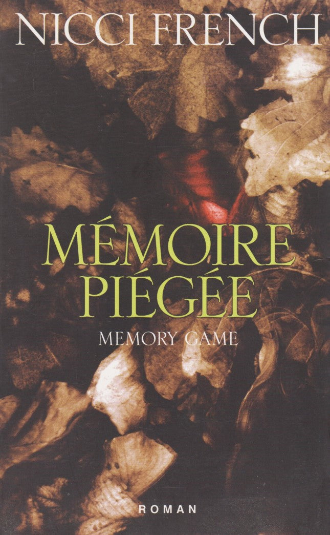 Livre Mémoire piégée - Nicci French (Livre d'occasion) - ISBN 2744138053