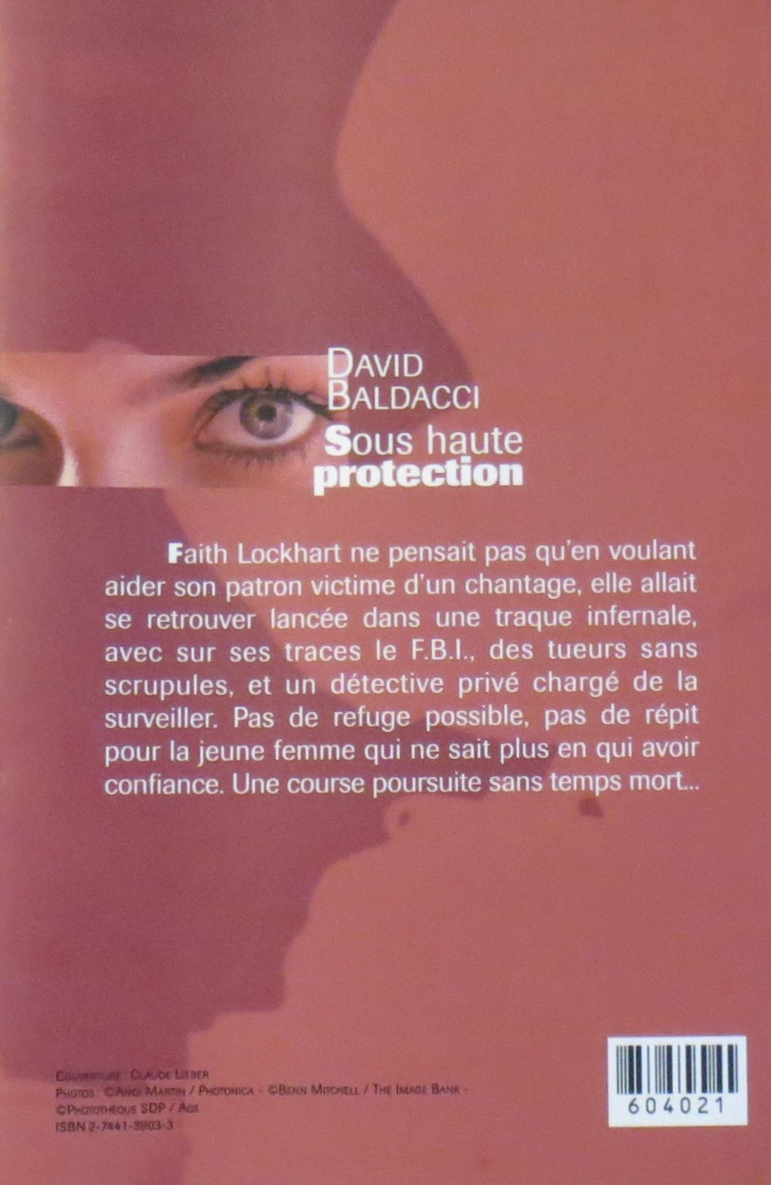 Livre Sous haute protection - David Baldacci (Livre d'occasion) - ISBN 2744139033
