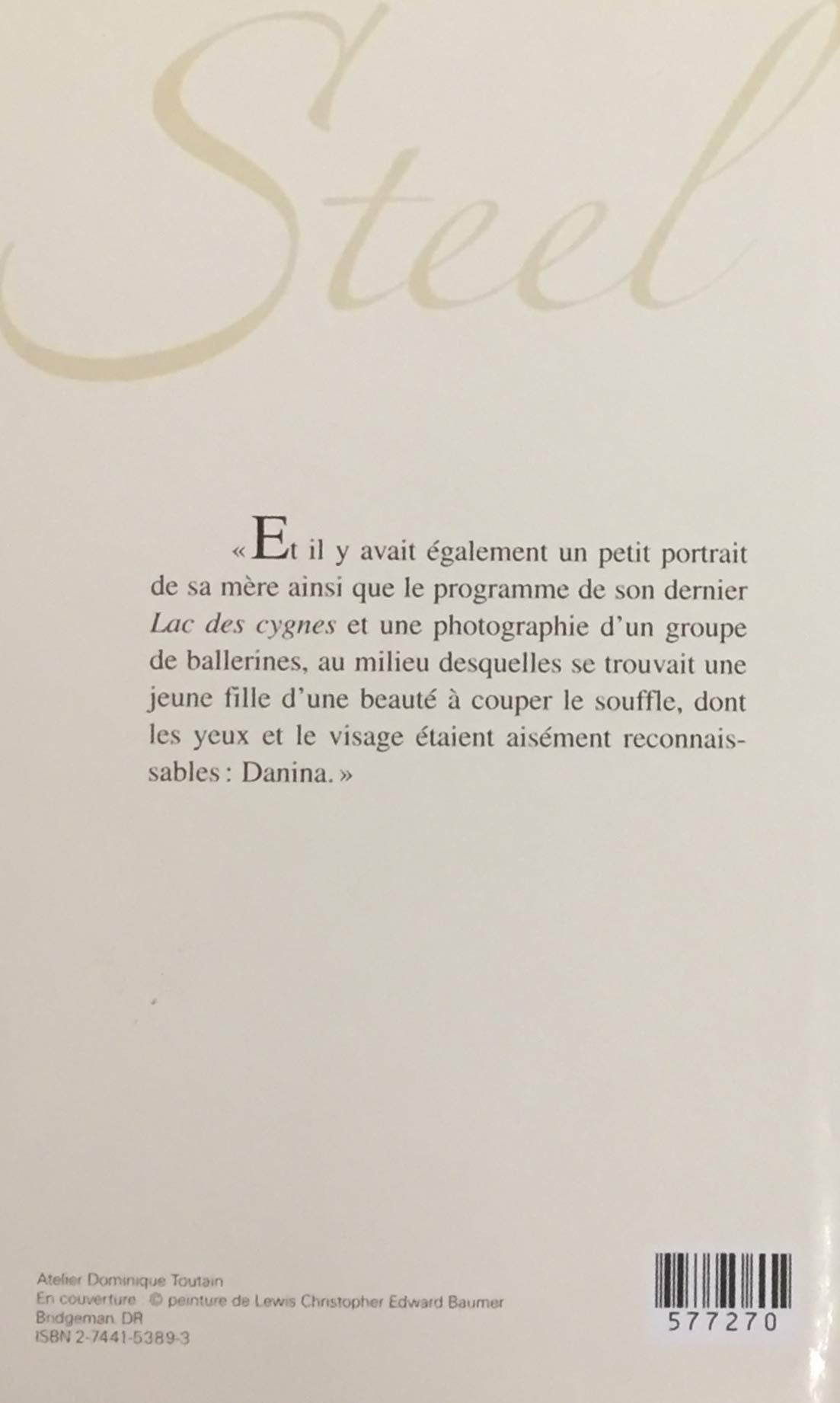 Livre Mamie Dan - Danielle Steel (Livre d'occasion) - ISBN 2744153893