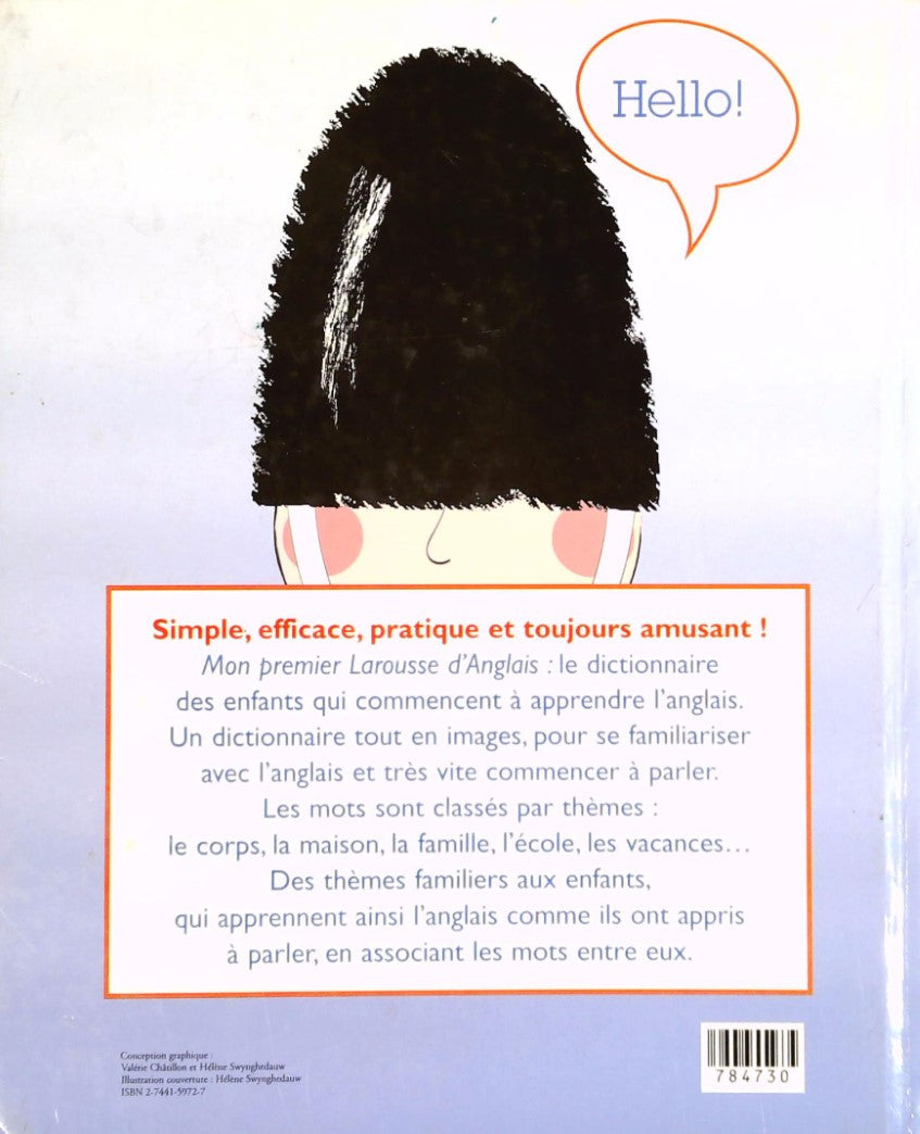 Livre Mon premier Larousse d'anglais (Livre d'occasion) - ISBN 2744159727