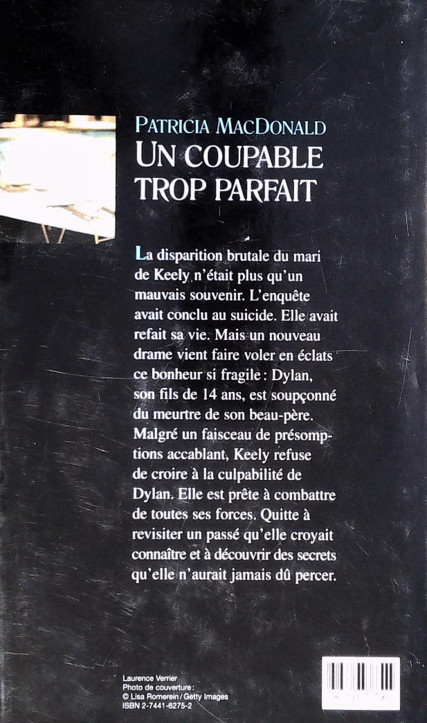 Livre Un coupable trop parfait - Patricia Macdonald (Livre d'occasion) - ISBN 2744162752