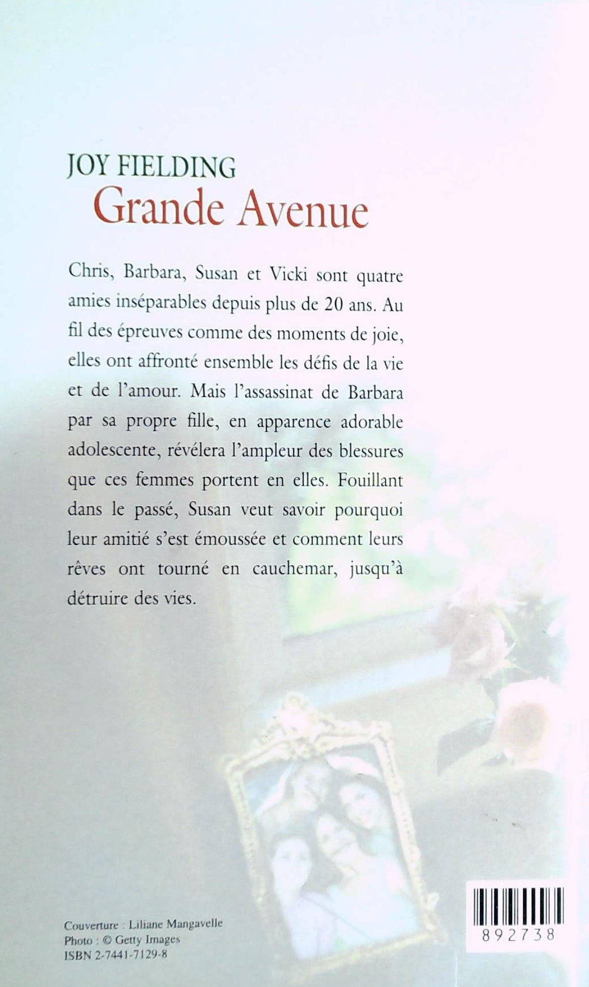 Livre Grande avenue - Joy Fielding (Livre d'occasion) - ISBN 2744171298