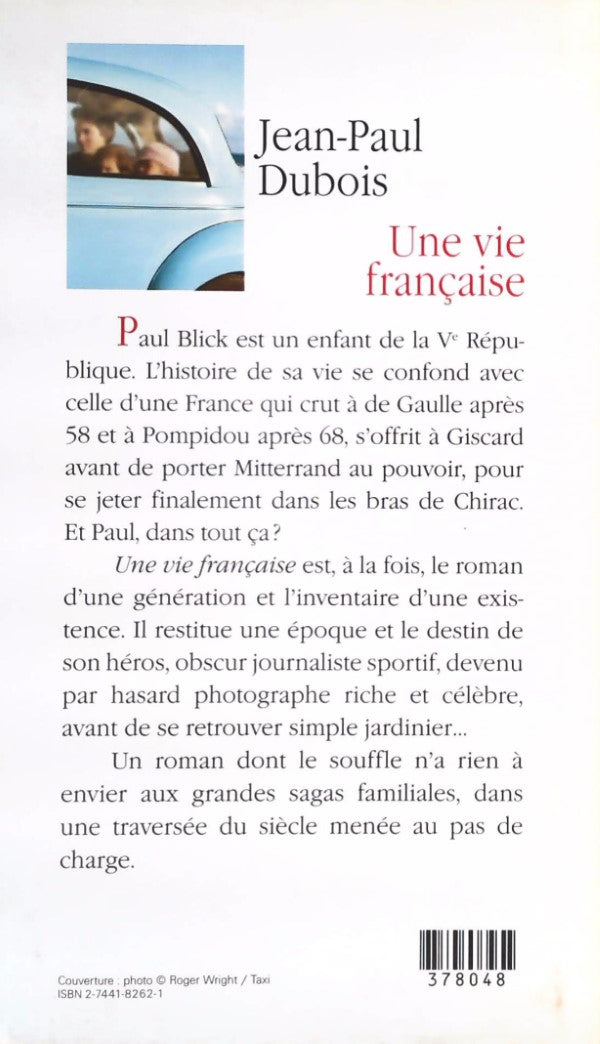 Livre Une vie française - Jean-Paul Dubois (Livre d'occasion) - ISBN 2744182621