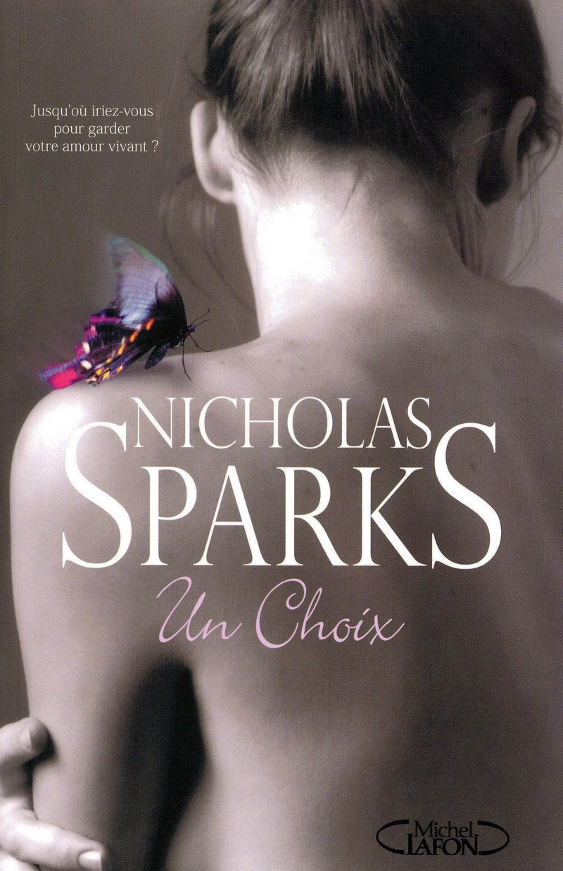 Livre Un choix (Nicholas Sparks) (Livre d'occasion) - ISBN 274990868X