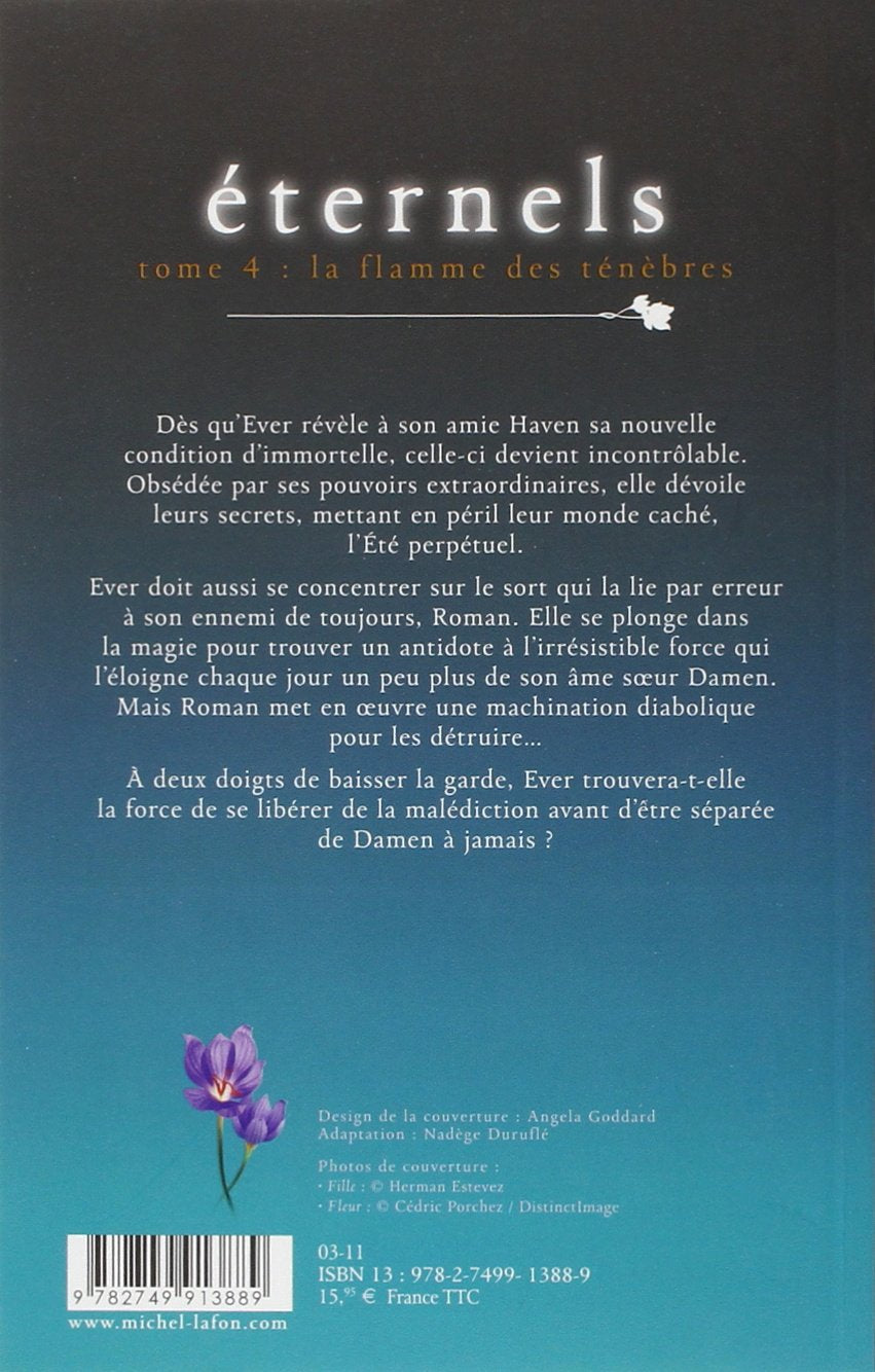 Livre La flamme des ténèbres - Alyson Noël (Livre d'occasion) - ISBN 2749913888