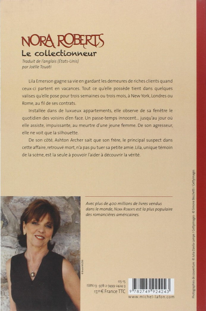 Livre Le collectionneur - Nora Roberts (Livre d'occasion) - ISBN 2749924243