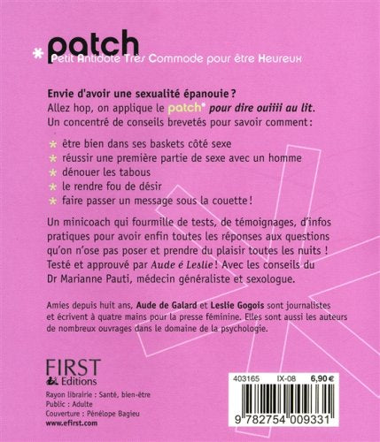 Livre Pour dire ouiiii au lit - Aude de Galard (Livre d'occasion) - ISBN 2754009337
