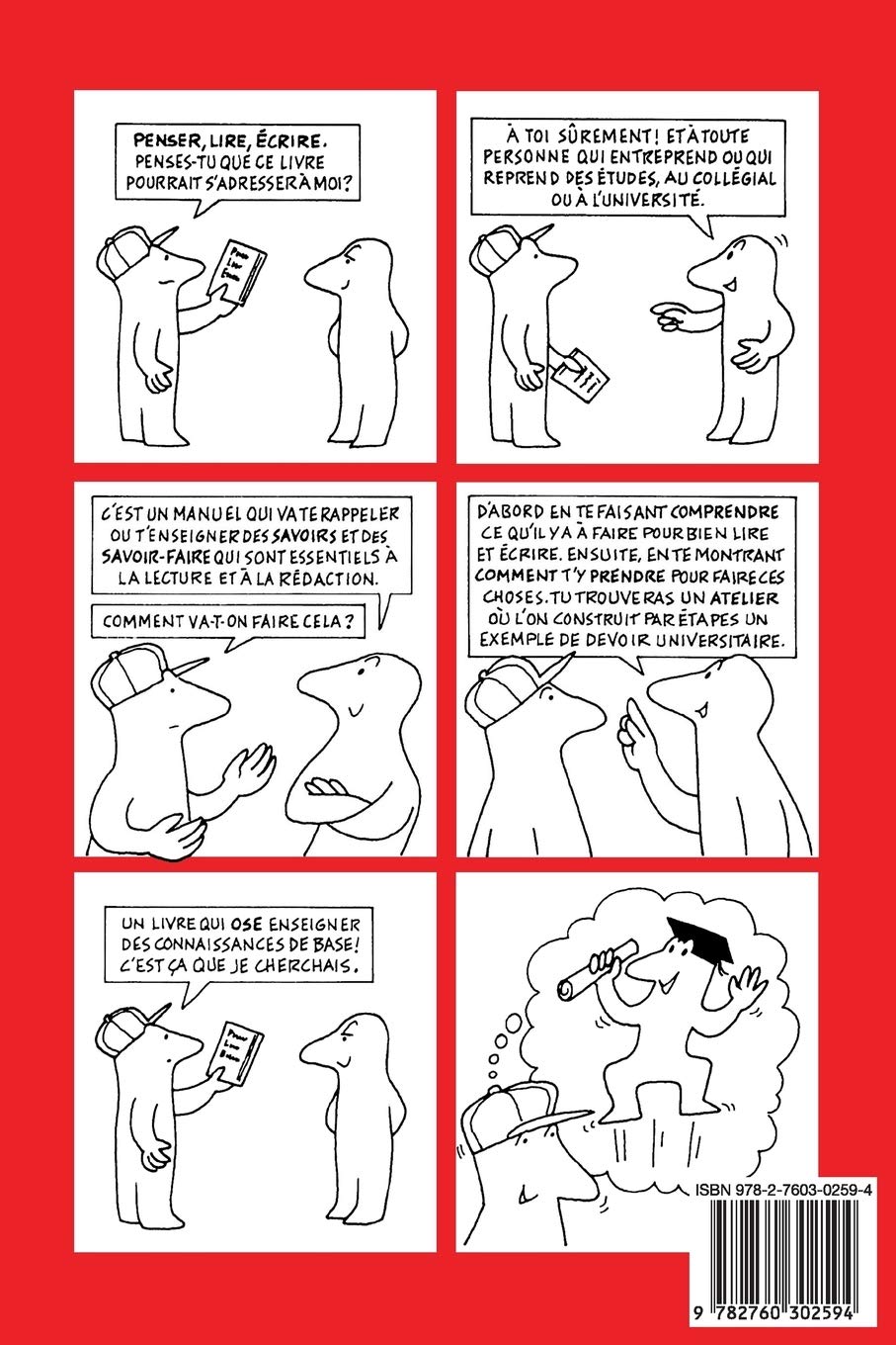 Livre Penser, lire, écrire : Introduction au travail intellectuel - Aline Giroux (Livre d'occasio...