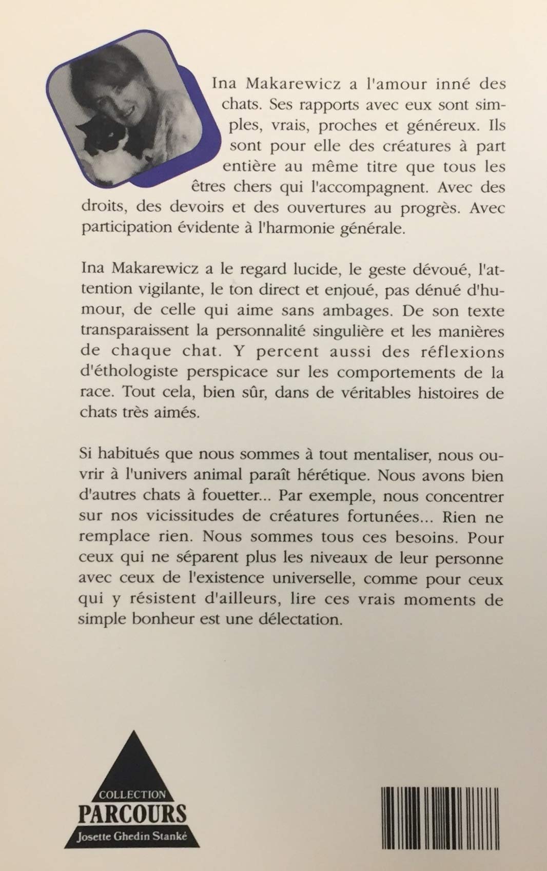 Livre Si mes chats étaient contés… : histoires vraies de vrais chats (Ina Makarewicz) (Livre...
