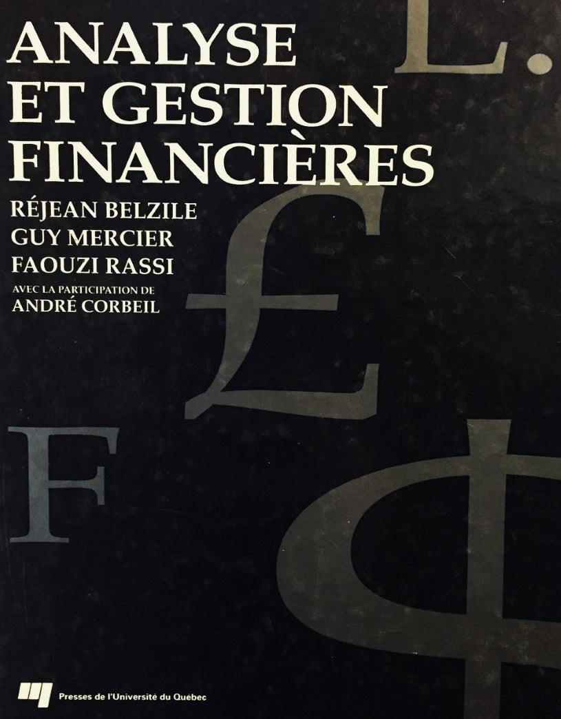 Analyse et gestion financières