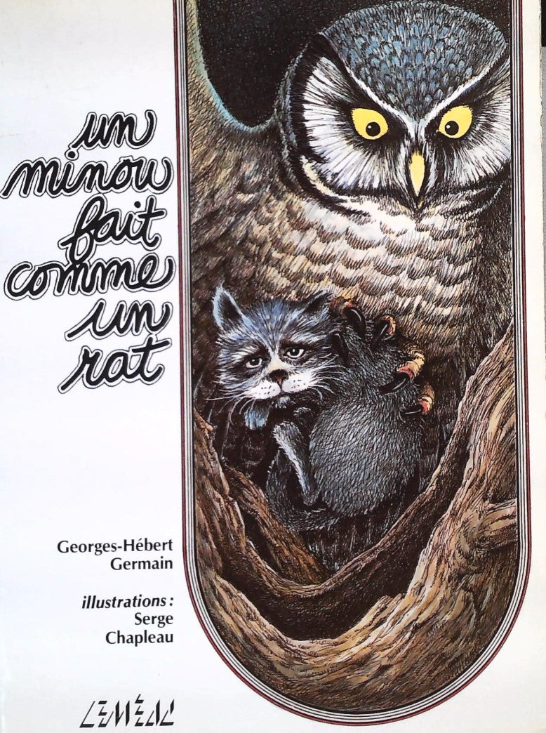 Livre Un minou fait comme un rat - Georges-Hébert Germain (Livre d'occasion) - ISBN 2760998401