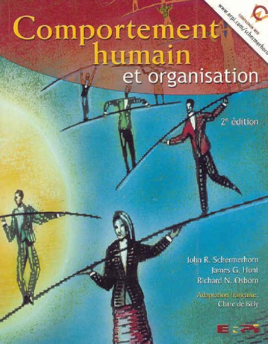 Livre Comportement humain et organisation (Livre d'occasion) - ISBN 2761312759