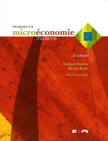 Livre Introduction à la macroéconomie moderne (3e édition) (Livre d'occasion) - ISBN 2761315502