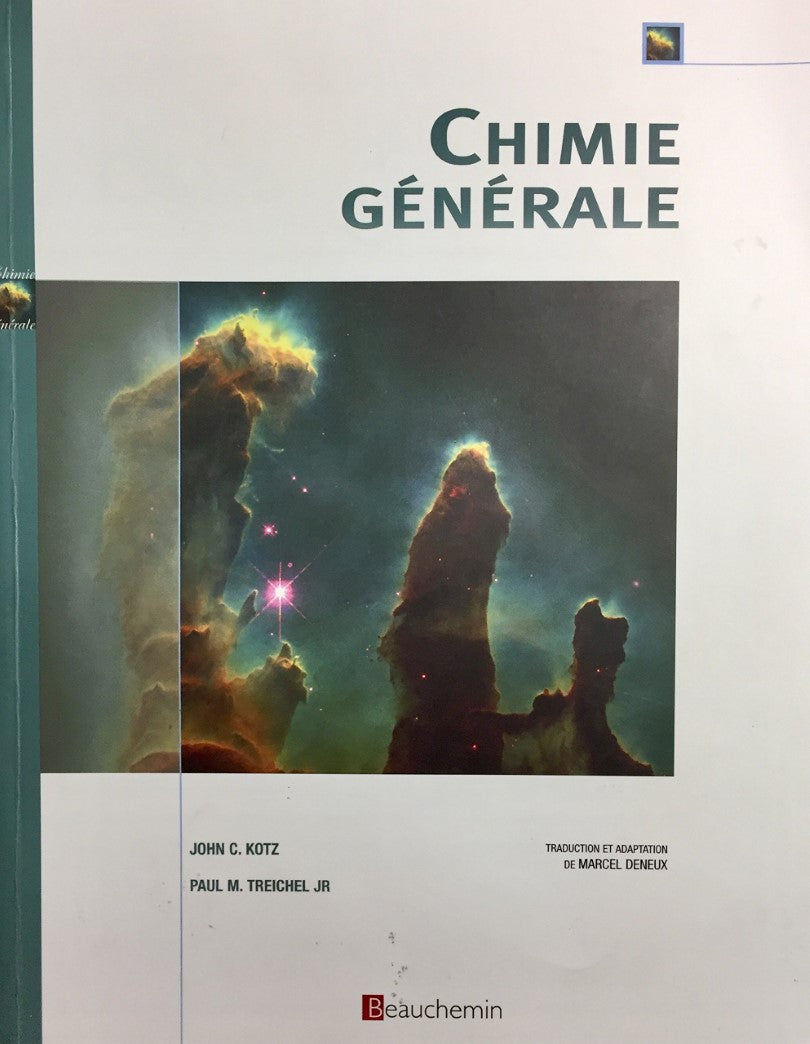 Livre Chimie générale - John C. Kotz (Livre d'occasion) - ISBN 2761620143
