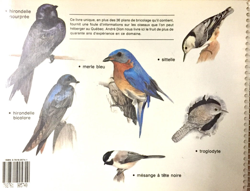 Livre Construire des cabanes d'oiseaux (Livre d'occasion) - ISBN 2761905741