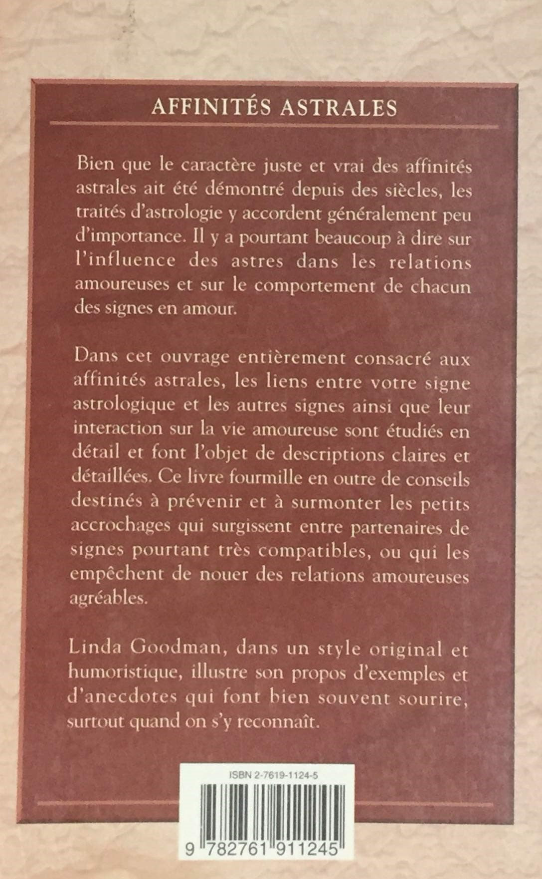 Livre Taureau en amour - Linda Goodman (Livre d'occasion) - ISBN 2761911245