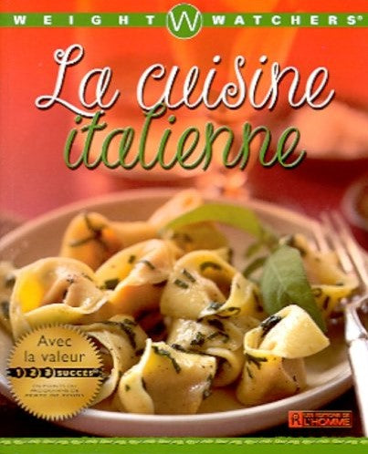Livre Weight Watchers : La cuisine italienne (Livre d'occasion) - ISBN 2761915631