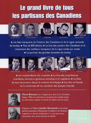 La glorieuse histoire des Canadiens (Pierre Bruneau)