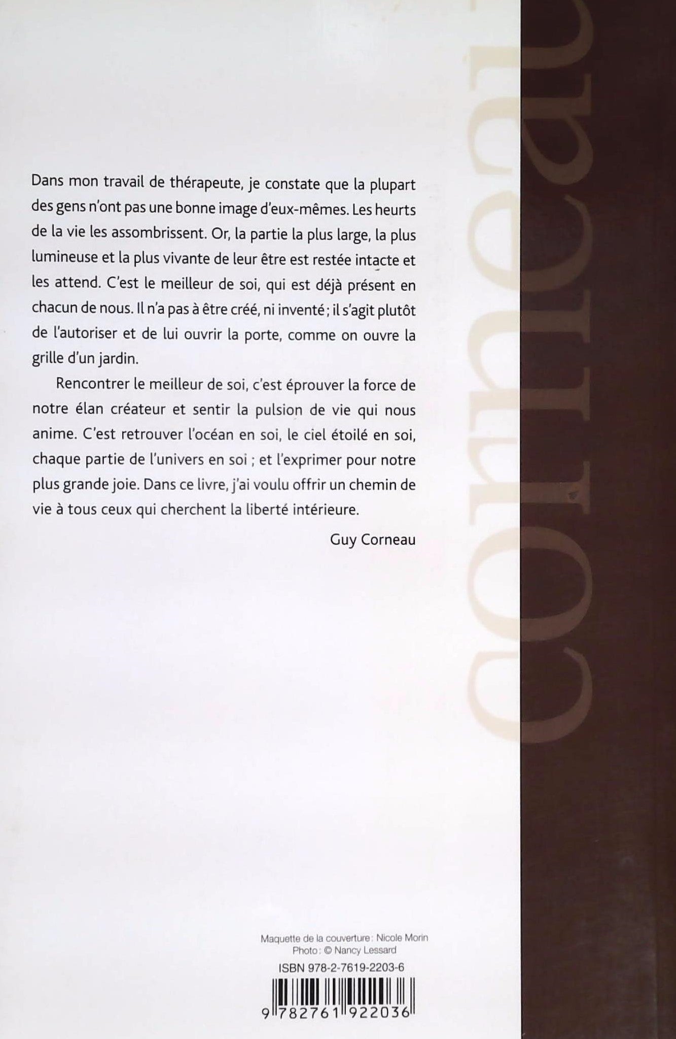 Livre Le meilleur de soi - Guy Corneau (Livre d'occasion) - ISBN 2761922034