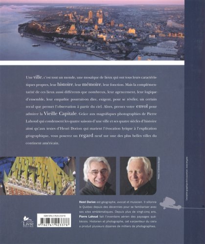 Livre Québec : Une capitale vue du ciel (Henri Dorion, Pierre Lahoud) (Livre d'occasion) - ISBN...