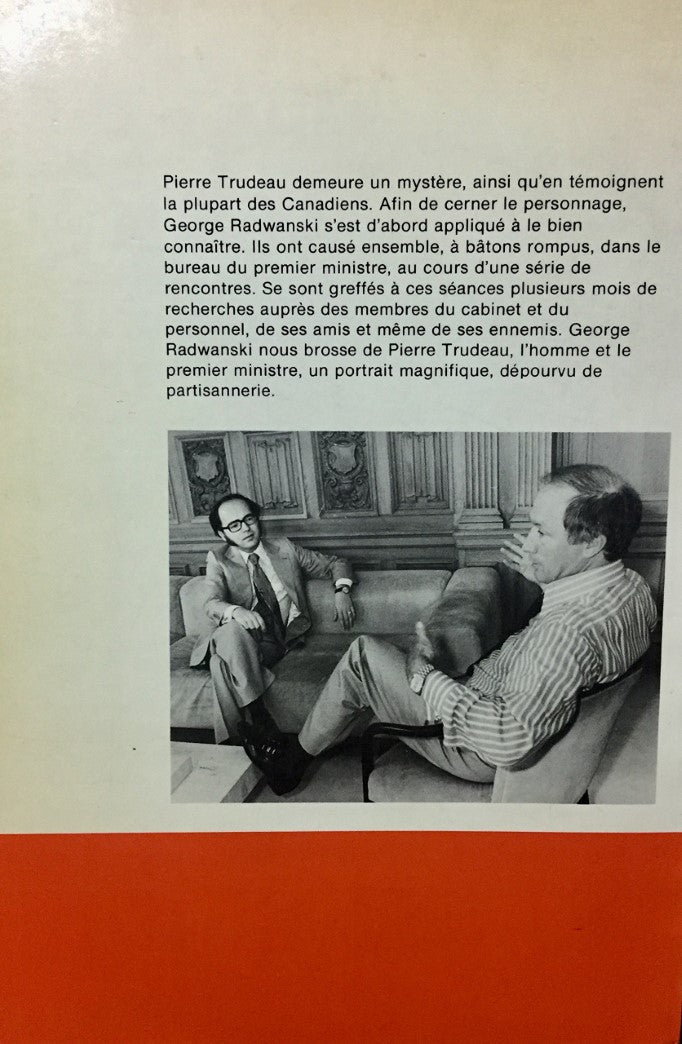 Livre Trudeau - George Radwanski (Livre d'occasion) - ISBN 2762107229