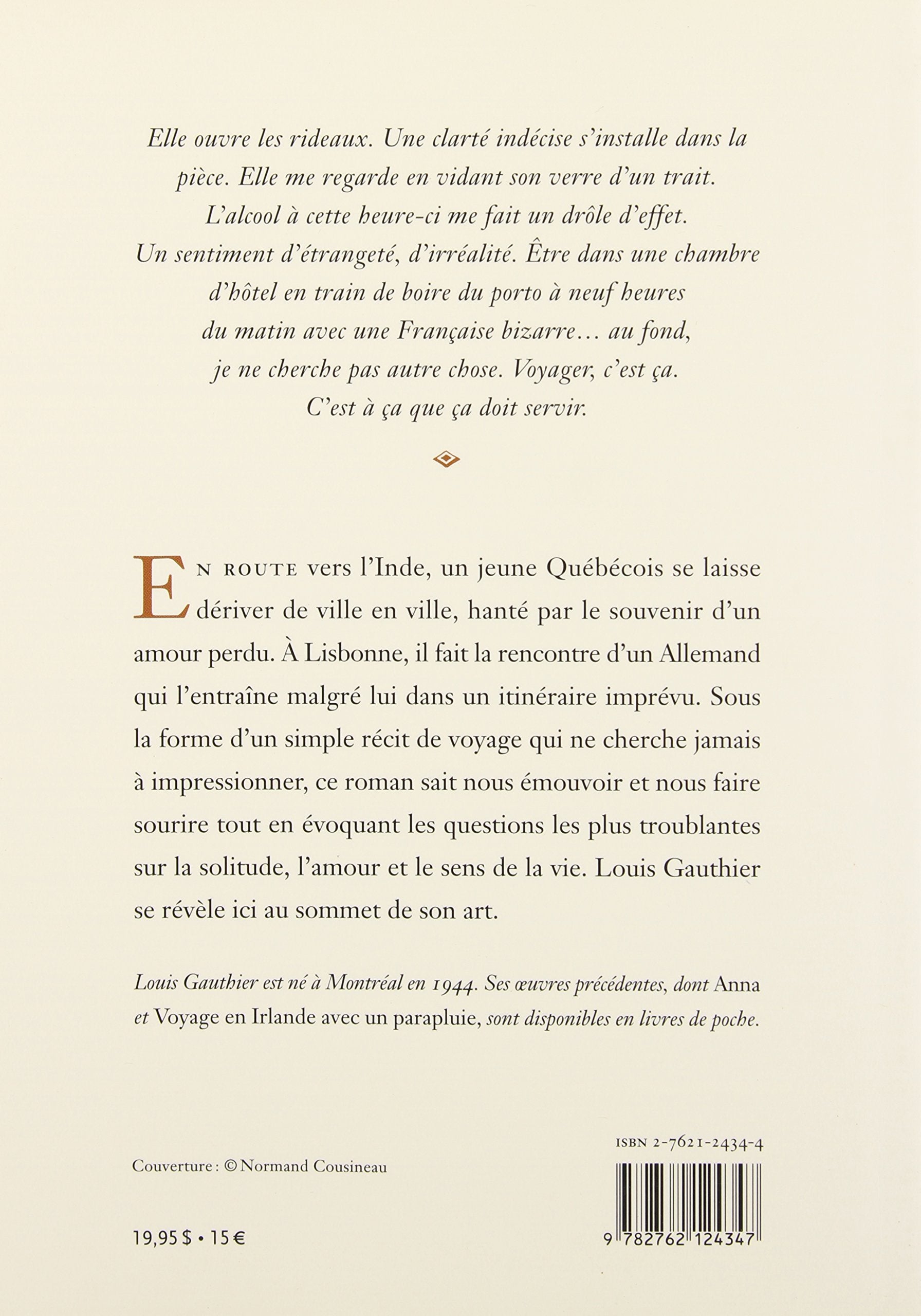 Livre Voyage au Portugal avec un allemand (Louis Gauthier) (Livre neuf) - ISBN 2762124344