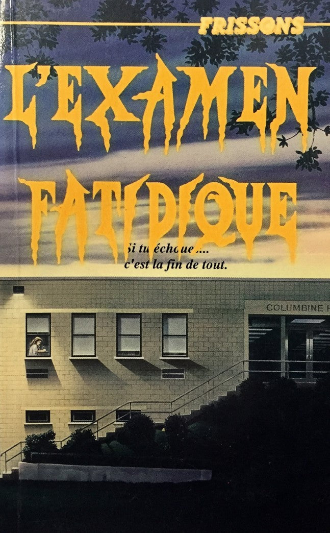 Frissons # 9 : L'examen fatidique - A. Bates