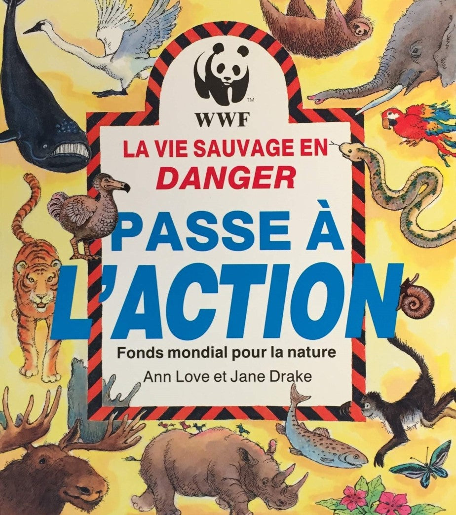 Livre La vie sauvage en danger - Jane Drake (Livre d'occasion) - ISBN 2762571839