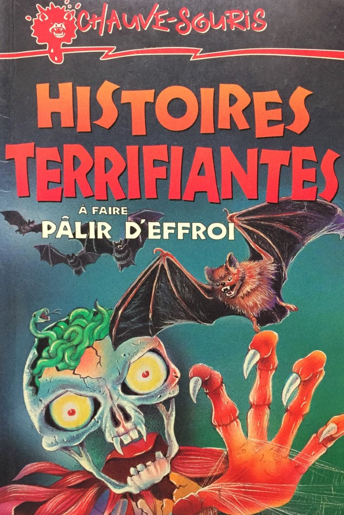 Livre Histoires terrifiantes à faire pâlir d'effroi (Livre d'occasion) - ISBN 276257806X