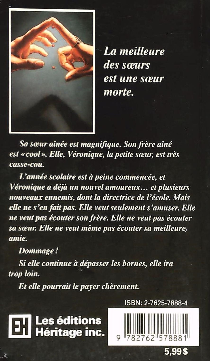 Livre Frissons # 43 : Jalousie fatale (D.E. Athkins) (Livre d'occasion) - ISBN 2762578884