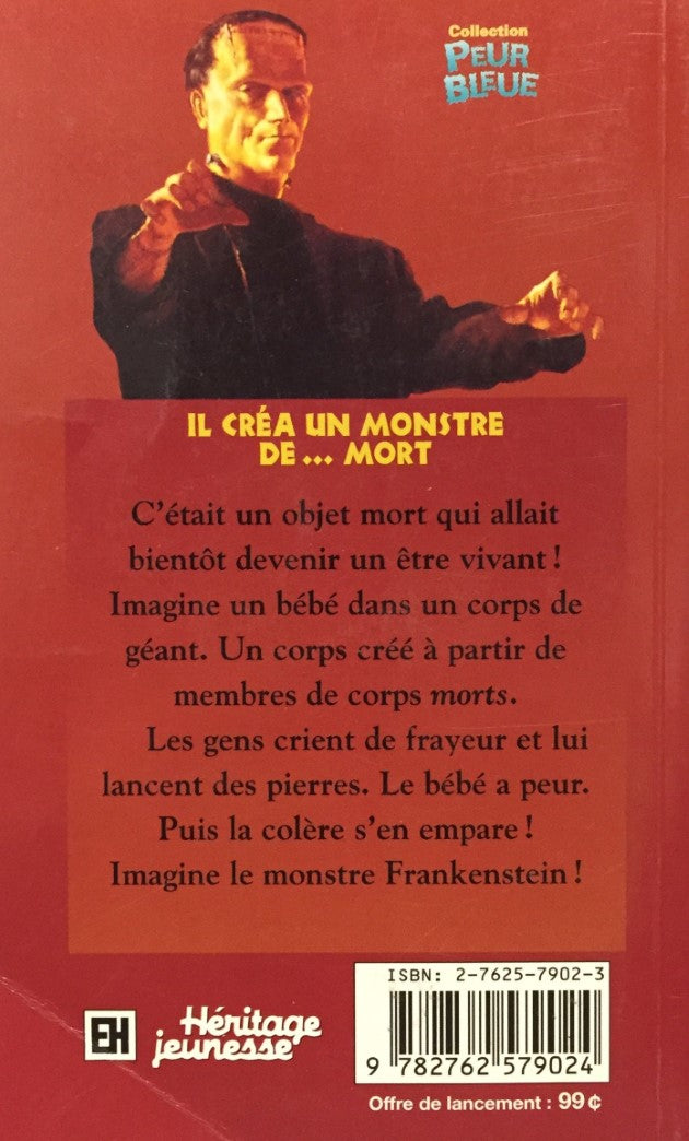Livre Frankenstein (Livre d'occasion) - ISBN 2762579023