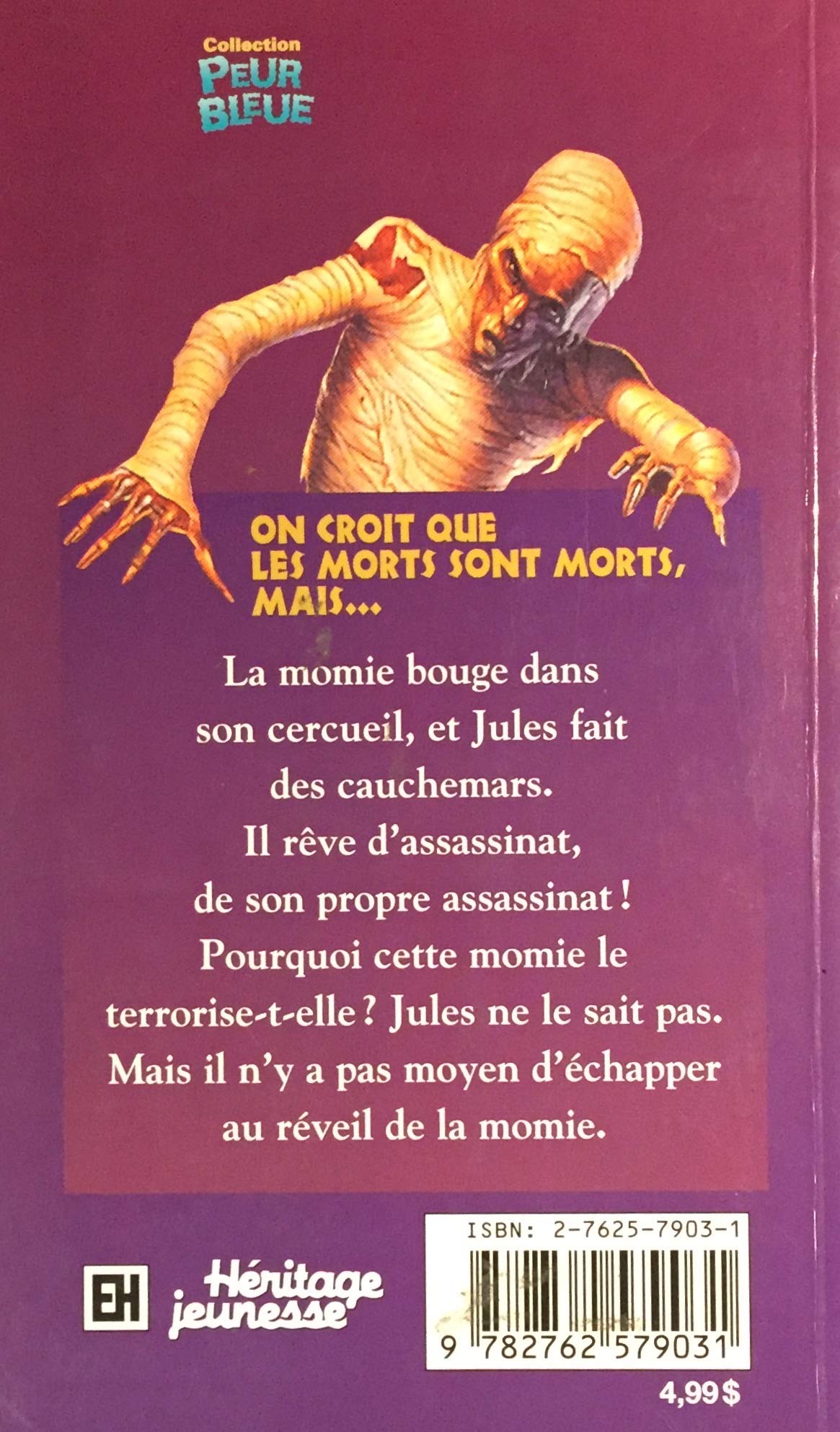 Livre Le réveil de la momie (Livre d'occasion) - ISBN 2762579031