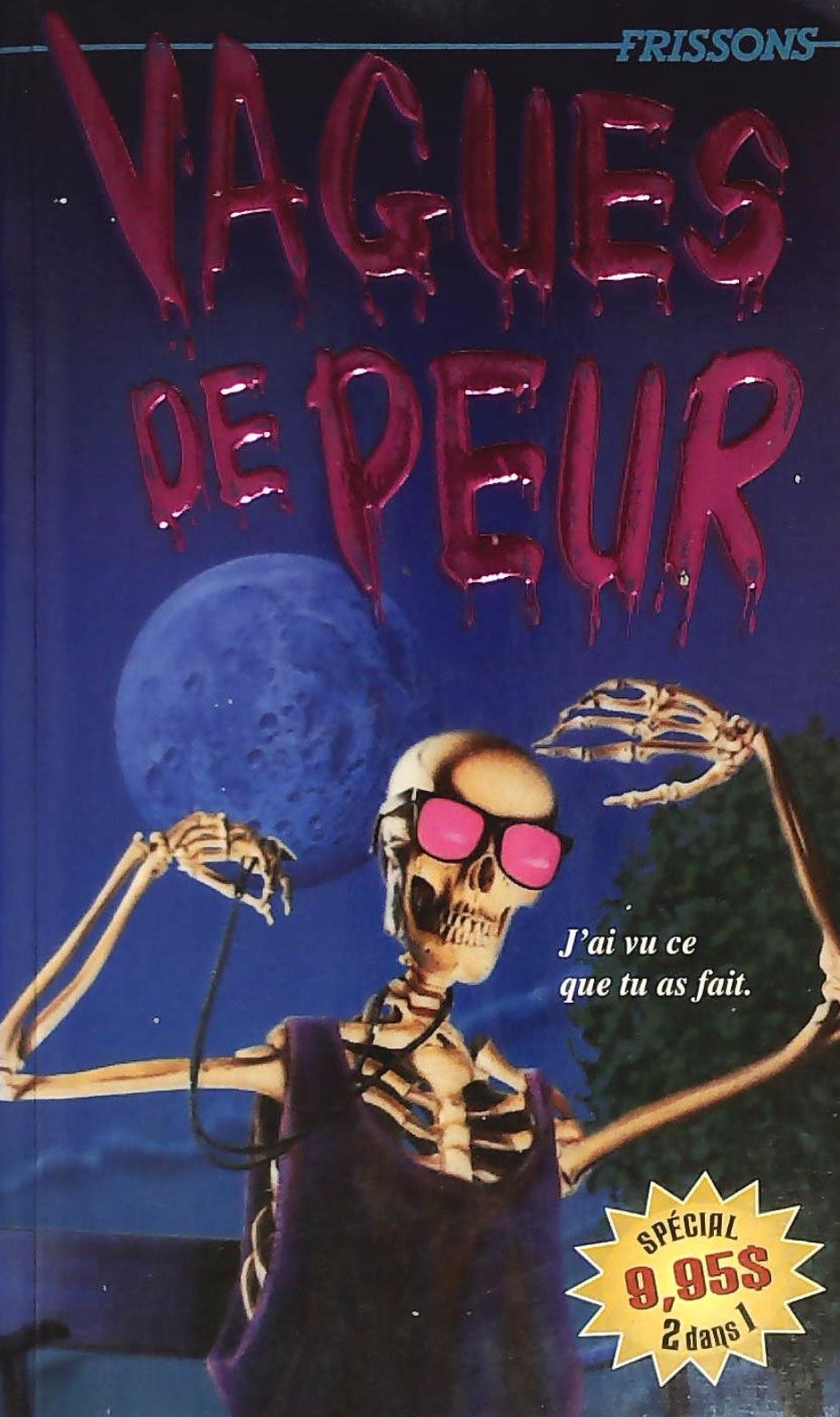 Livre ISBN 2762581419 Frissons # 52-53 (Spécial 2 dans 1) : Vagues de peur - suivi de - Obsession