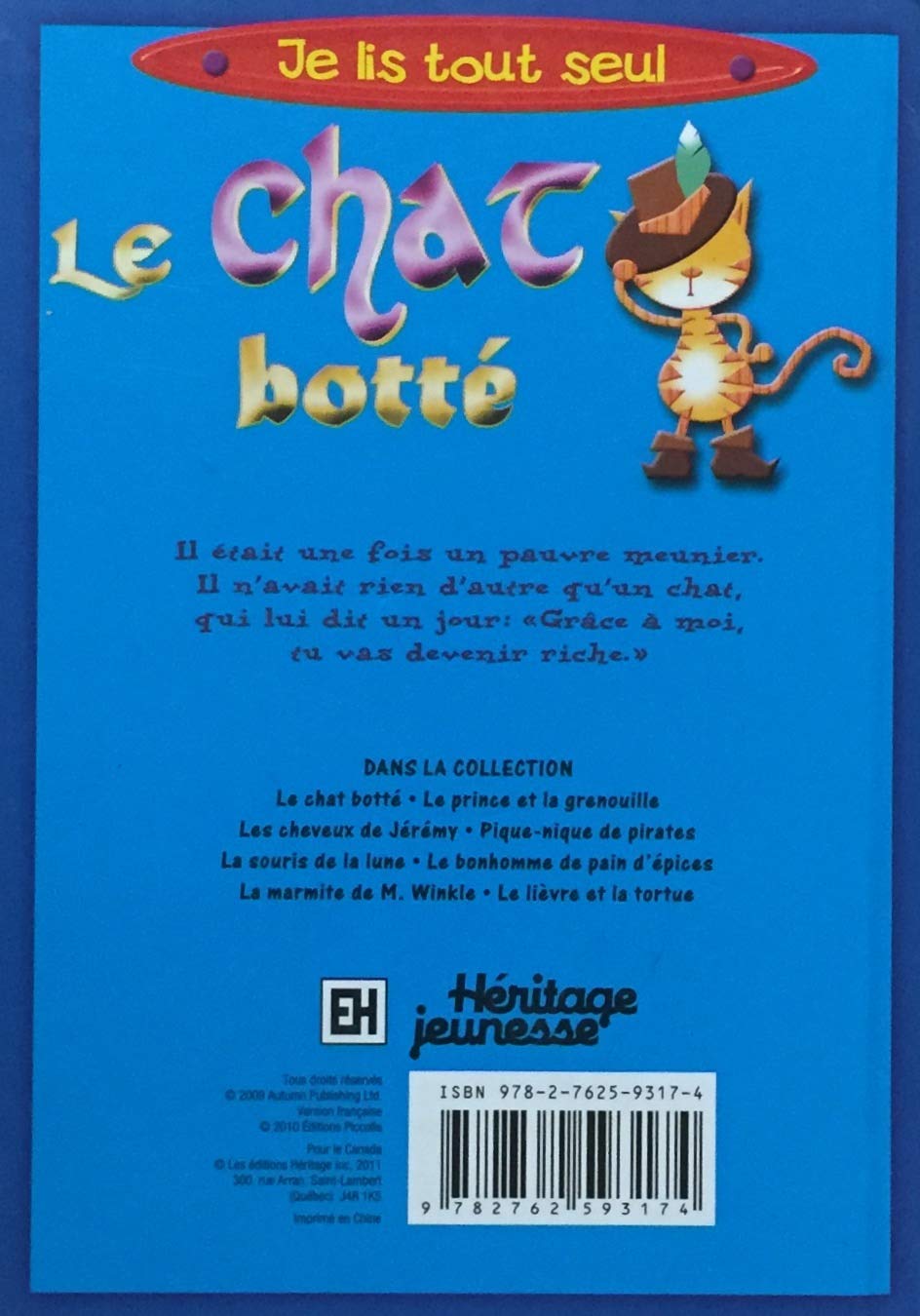 Livre Le Chat Botté - Collectif (Livre d'occasion) - ISBN 2762593174