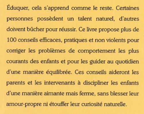 Livre Se faire obéir par les enfants sans se fâcher : 100 trucs efficaces (Isabelle Leclerc)...