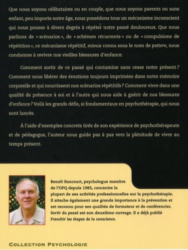 Livre Sortir du passé - Benoît Rancourt (Livre d'occasion) - ISBN 2764011733