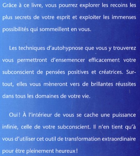 Livre Les pouvoirs du subconscient : Le pouvoir de l'esprit (Anthony Patterson) (Livre...