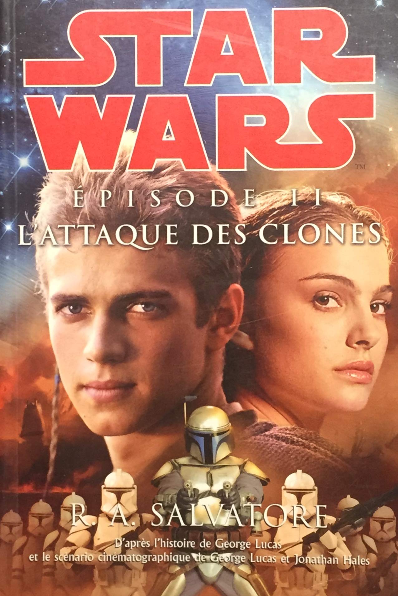 Livre L'attaque des clones - R.A. Salvatore (Livre d'occasion) - ISBN 276430515X