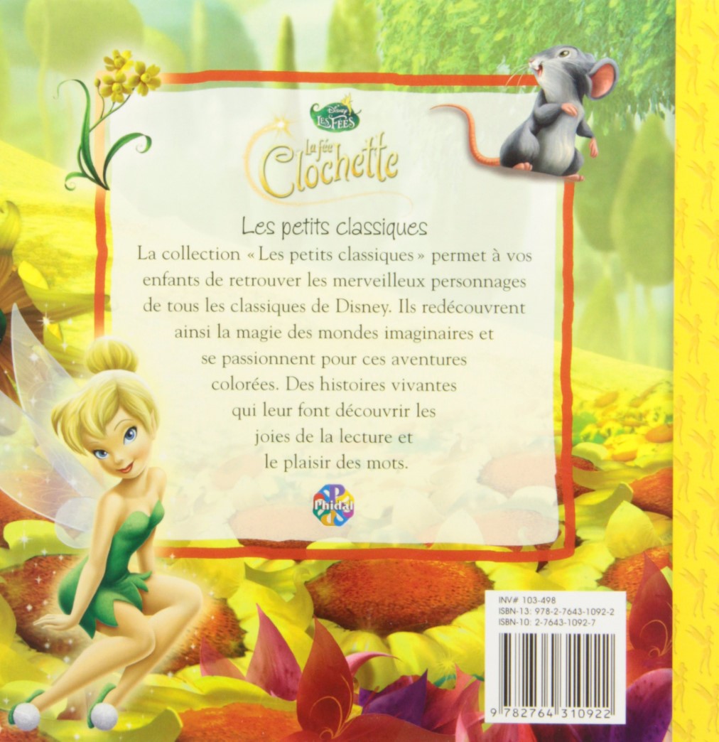Livre La fée Clochette - Collectif (Livre d'occasion) - ISBN 2764310927