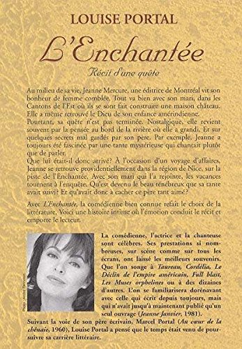Livre L'enchantée - Louise Portal (Livre d'occasion) - ISBN 2764400969