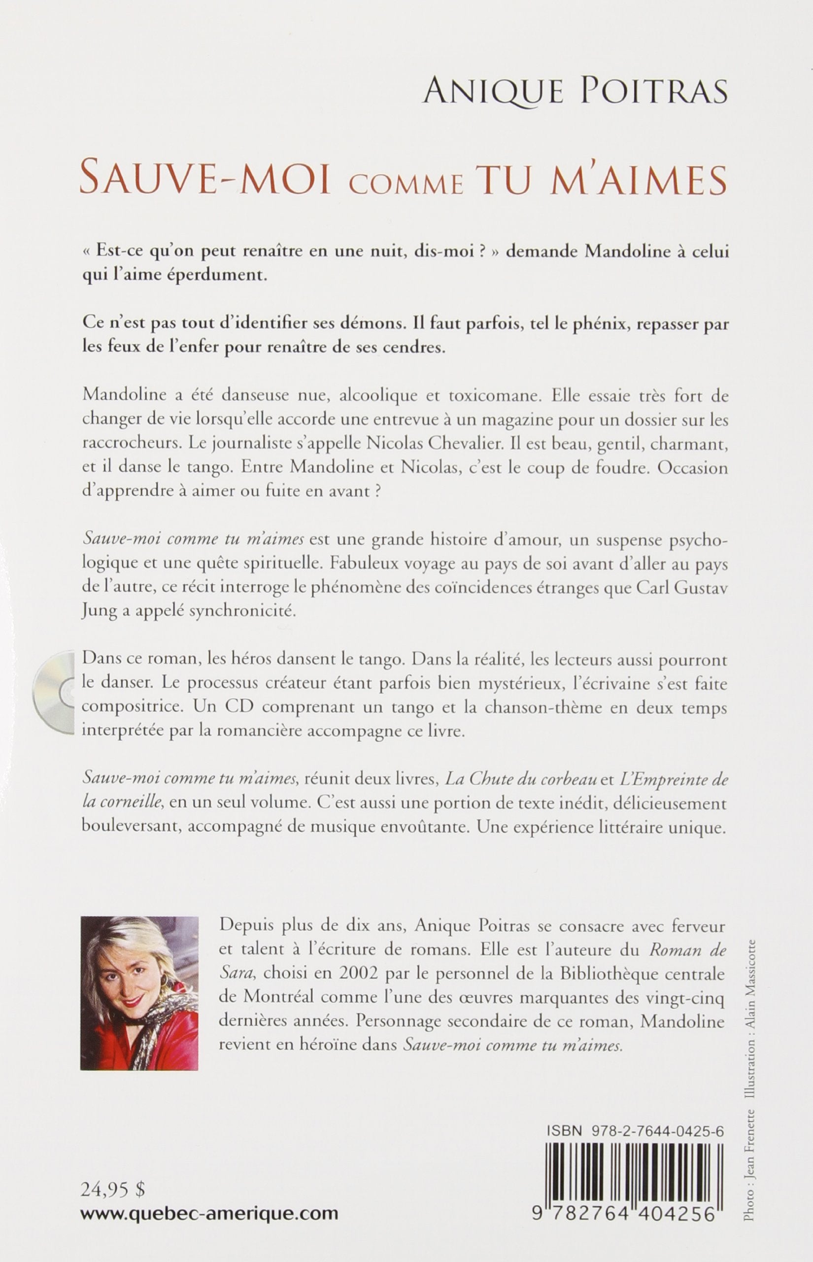 Livre Sauve-moi comme tu m'aimes - Anique Poitras (Livre d'occasion) - ISBN 2764404255