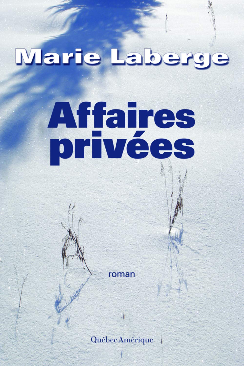 Livre Affaires privées - Marie Laberge (Livre d'occasion) - ISBN 2764435339