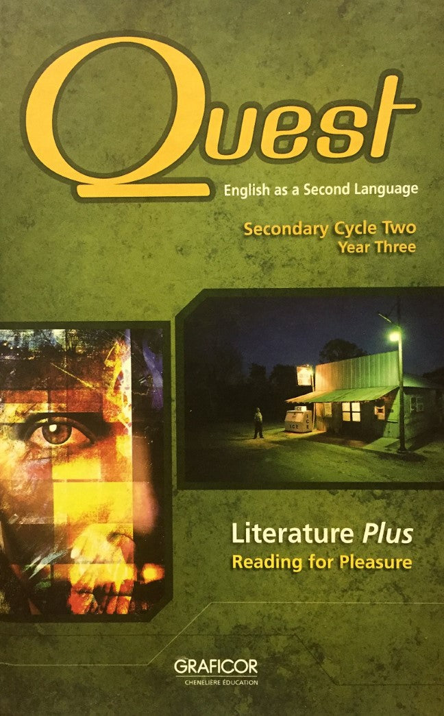 Livre Quest - Secondary Cycle Two (Year Three) - Collectif (Livre neuf) - ISBN 2765212821