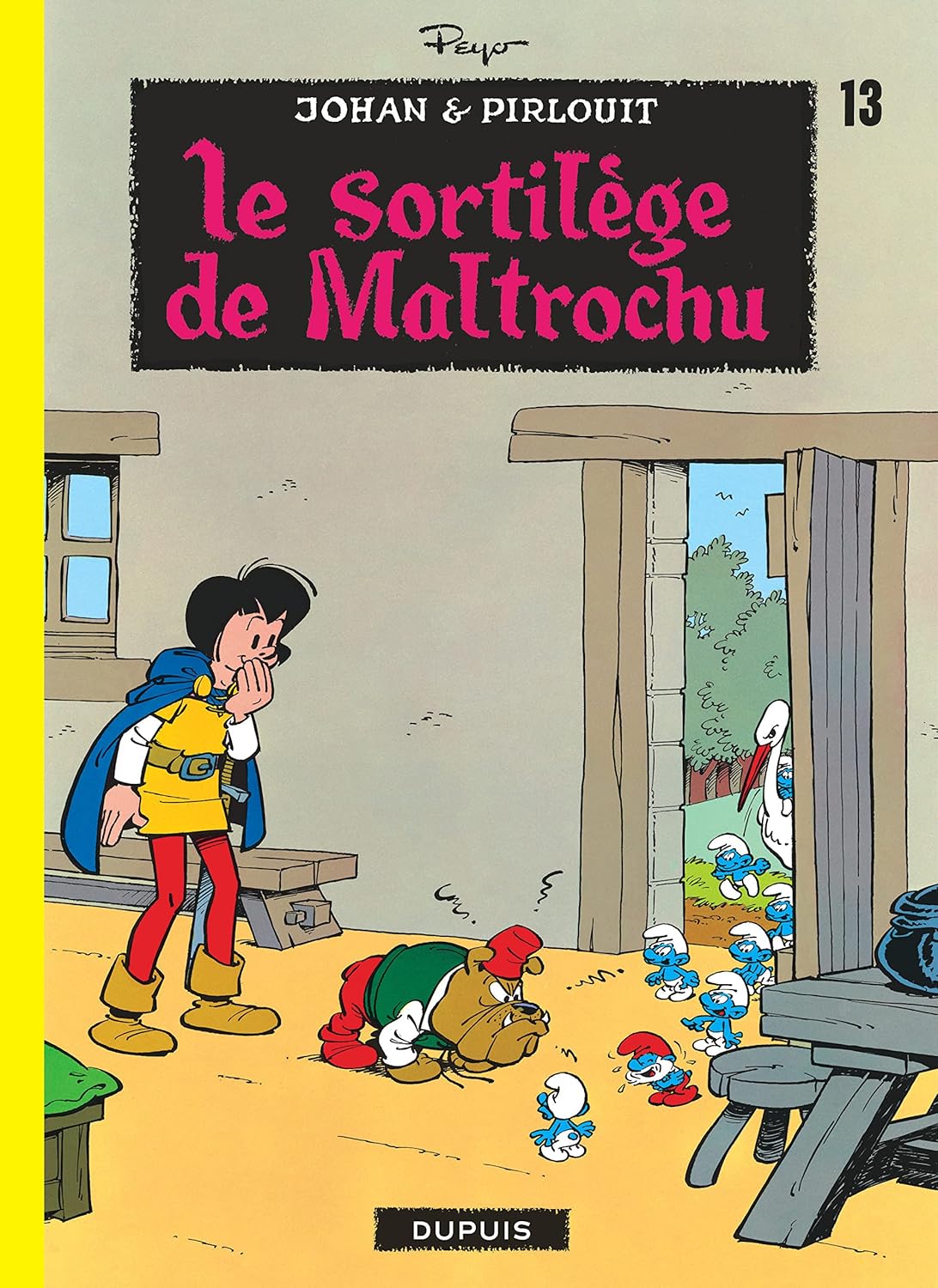 Livre Le sortilège de Maltrochu - Peyo (Livre d'occasion) - ISBN 2800101075