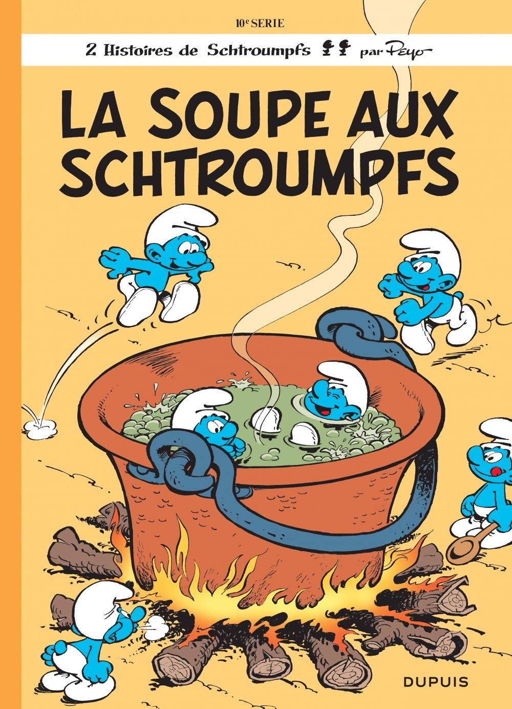 Livre La soupe aux Schtroumpfs - Peyo (Livre d'occasion) - ISBN 2800105100