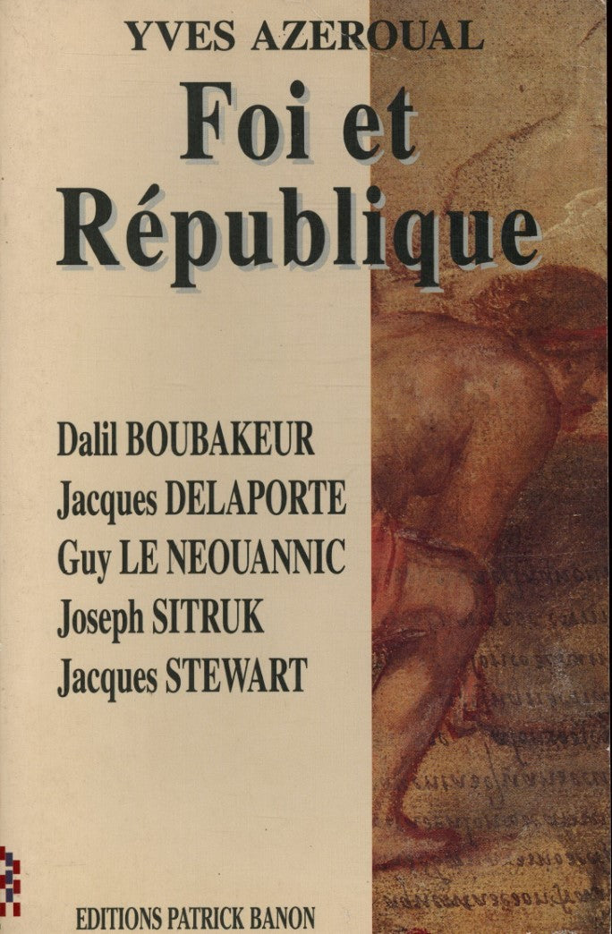 Livre Foi et République - Yves Azéroual (Livre d'occasion) - ISBN 2841920003