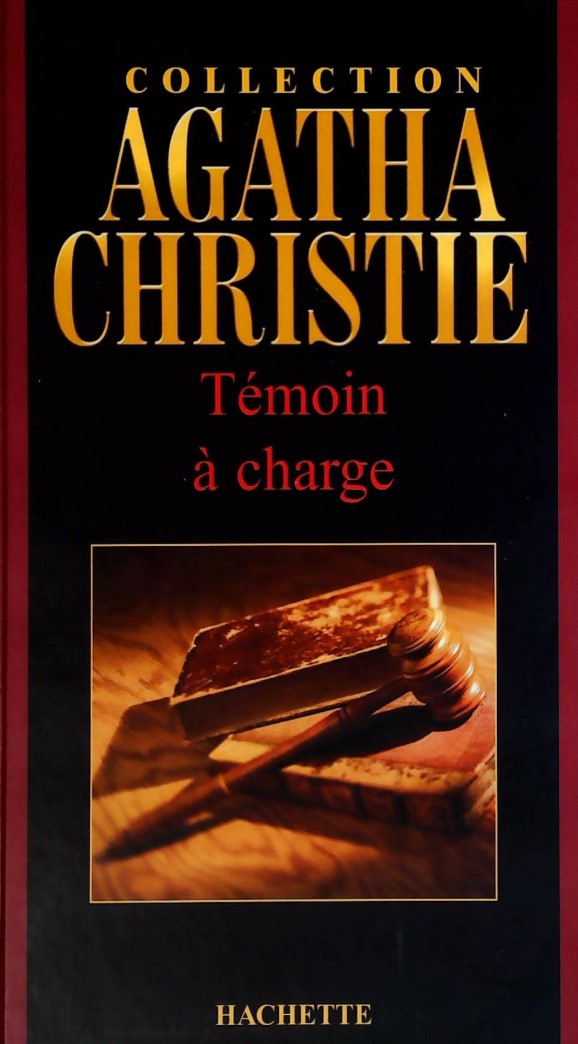 Livre Témoin à charge - Agatha Christie (Livre d'occasion) - ISBN 2846346569