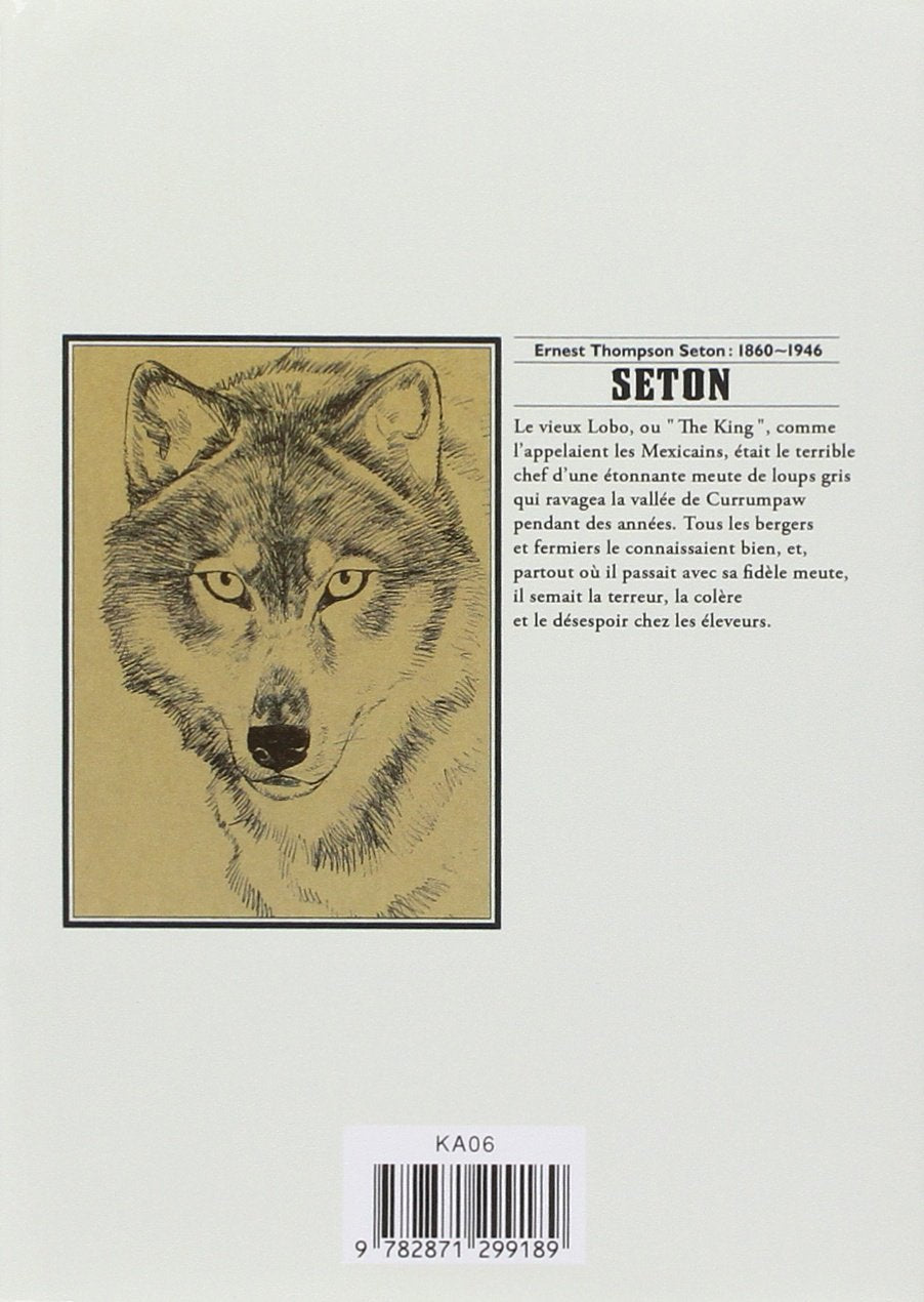 Livre Lobo, le roi des loups - Jirô Taniguchi (Livre d'occasion) - ISBN 2871299188